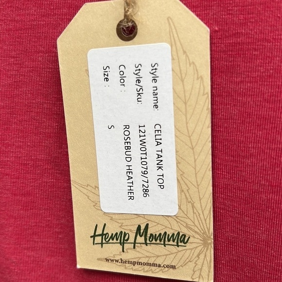 HEMP Momma Celia Tank Size S - Picture 6 of 10